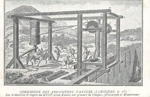 CPA France commission des Ardoisieres d' Angers