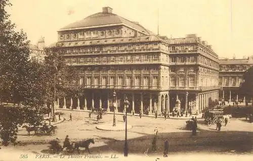 CPA France Paris le theatre Francais