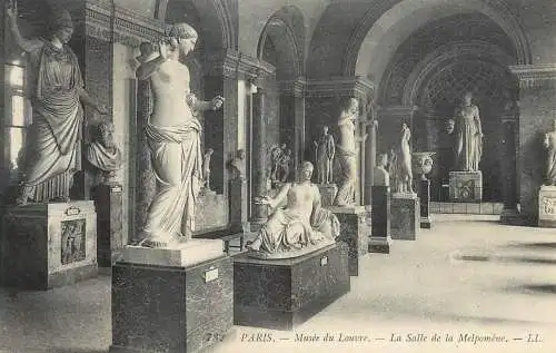 CPA France Paris musee du Louvre