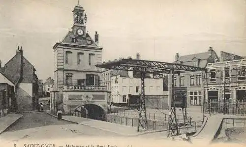 CPA France Saint Omer Pont Louis