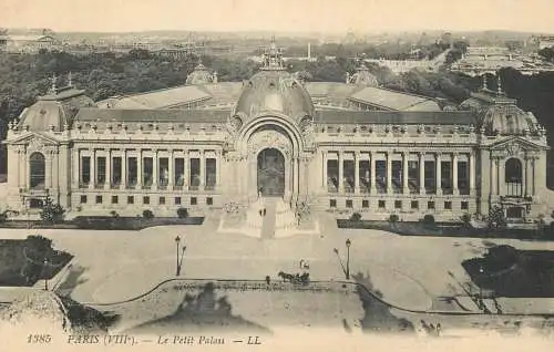 CPA France Paris le petit palais