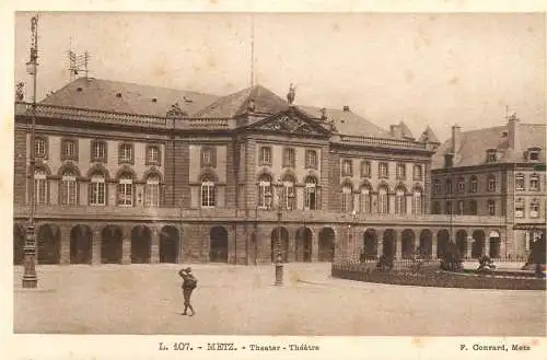 CPA France Metz theater