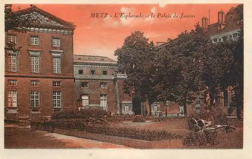 CPA France Metz palais de justice