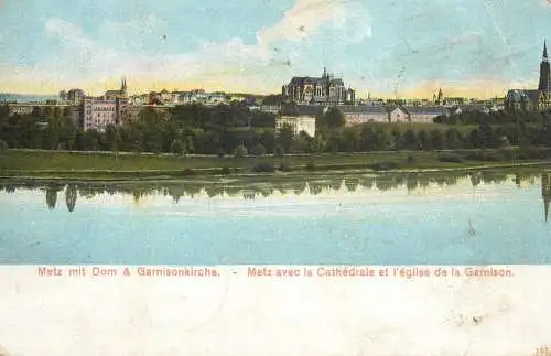 CPA France Metz panorama