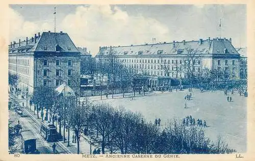 CPA France Metz ancienne caserne du Genie