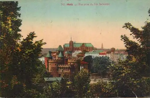 CPA France Metz Fort Bellecroix