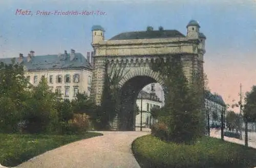 CPA France Metz Porte Serpenoise