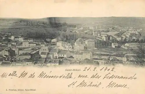 CPA France Saint-Mihiel panorama