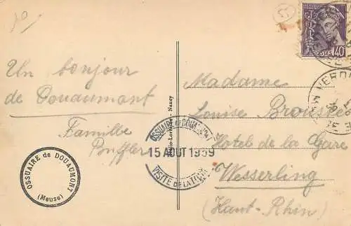 CPA France Verdun Ossuaire de Douaumont