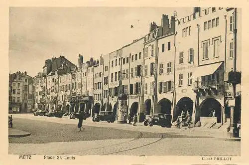 CPA France Metz place St. Louis