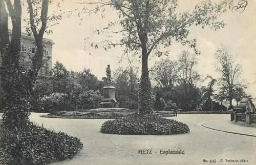 CPA France Metz esplanade