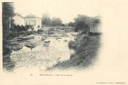 CPA Belgium Neufchâteau pont de la Mothe
