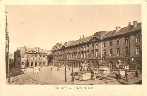 CPA France Metz city hall