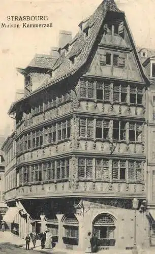 CPA France Strasbourg maison Kammerzell