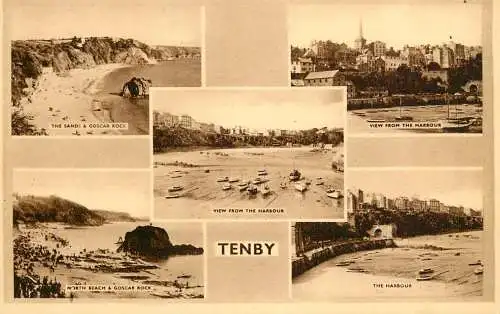 Wales Tenby multi view