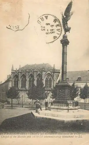 CPA France Valenciennes chapelle des Maristes of Monument
