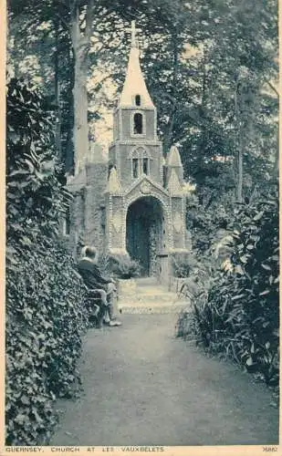 England Guernsey Church at les Vauxbelets