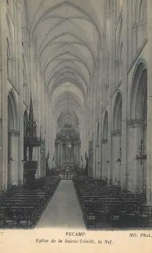CPA France Fécamp eglise de la Sainte Trinite