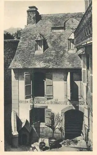 CPA France Lourdes maison Paternelle
