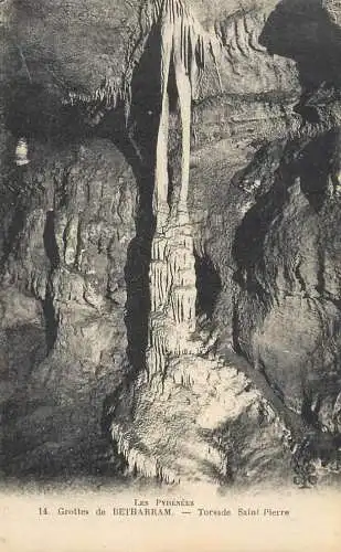 CPA France grottes de Betharram Torsade Saint Pierre