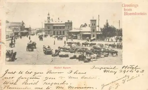 South Africa Bloemfontein Market Square