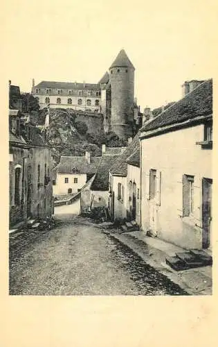CPA France Semur donjon
