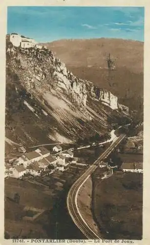 CPA France Pontarlier le Fort de Joux