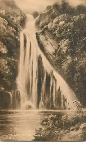 Wales Llanberis Waterfall