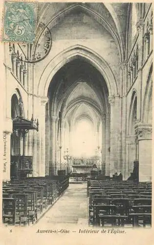 CPA France Anvers Oise eglise