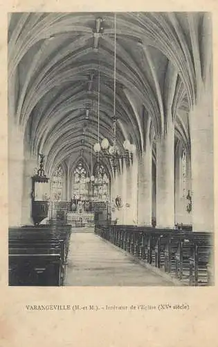 CPA France Varangeville eglise