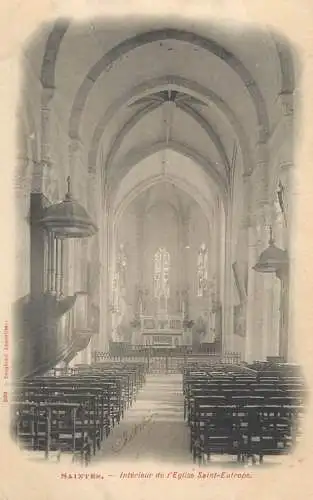 CPA France Saintes eglise Saint Eutrope