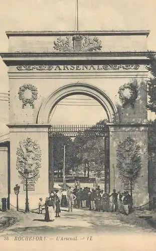 CPA France Rochefort l' arsenal