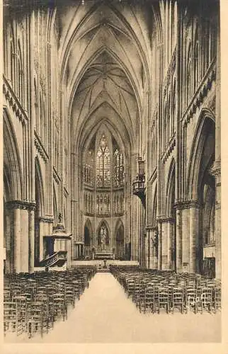 CPA France Metz cathedrale