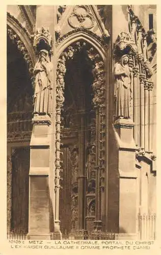 CPA France Metz cathedrale
