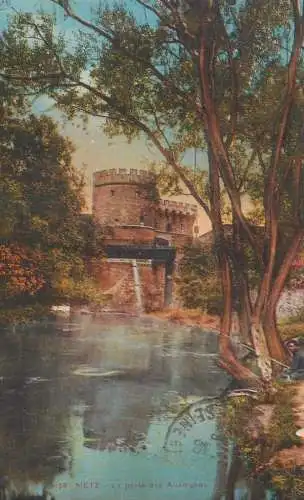 CPA France Metz la porte des Allemands