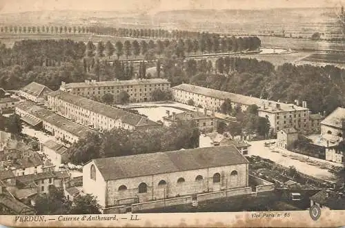 CPA France Verdun Caserne d'Anthouard