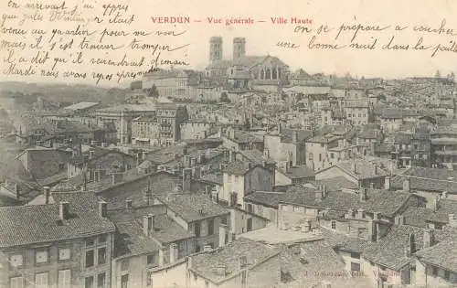 CPA France Verdun Ville Haute
