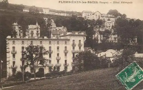 CPA France Plombieres les Bains