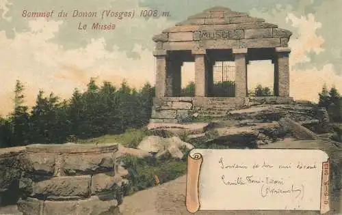 CPA France Sommet du Donon le musee