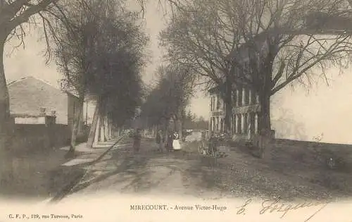 CPA France Mirecourt avenue Victor Hugo