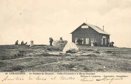 CPA France Gerardmer au sommet du Hohneck