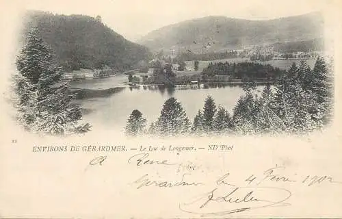 CPA France Gerardmer le Lac de Longemer