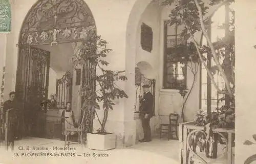CPA France Plombieres les Bains