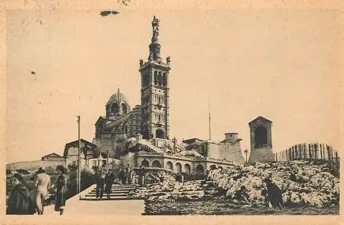 CPA France Marseilles Notre Dame de la Garde
