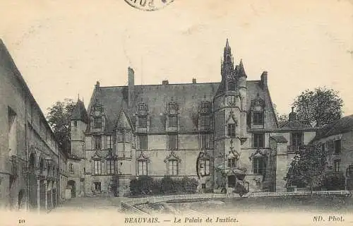 CPA France Beauvais le Palais de Justice