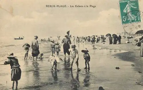 CPA France Berck plage