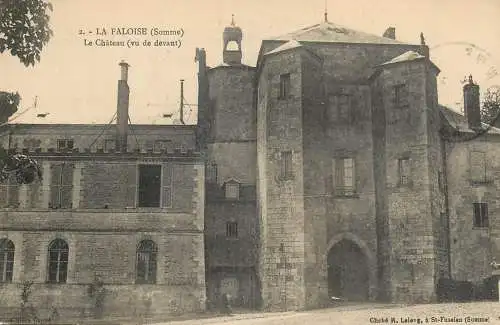 CPA France La Faloise chateau