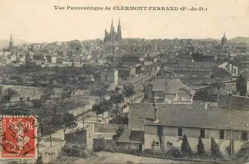 CPA France Clermont-Ferrand panorama