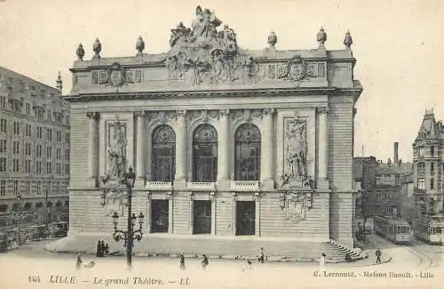 CPA France Lille le grand theatre