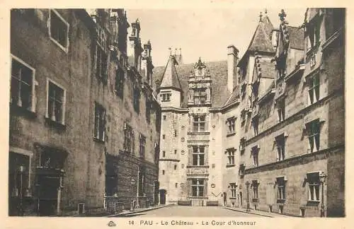 CPA France Pau le chateau